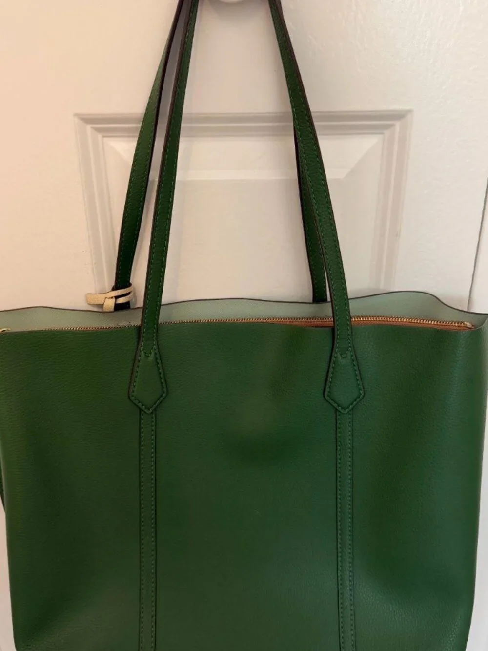 Authentic Tory Burch Perry Triple-Compartment Tote